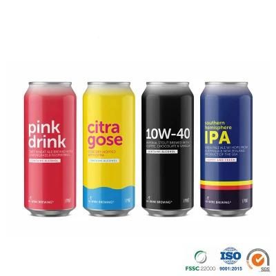 Wholesale Beverage/Beer Epoxy/Bpani Lining Standard 12oz 355ml/16oz 473ml/250ml/330ml/450ml/500ml Can Aluminum Cans