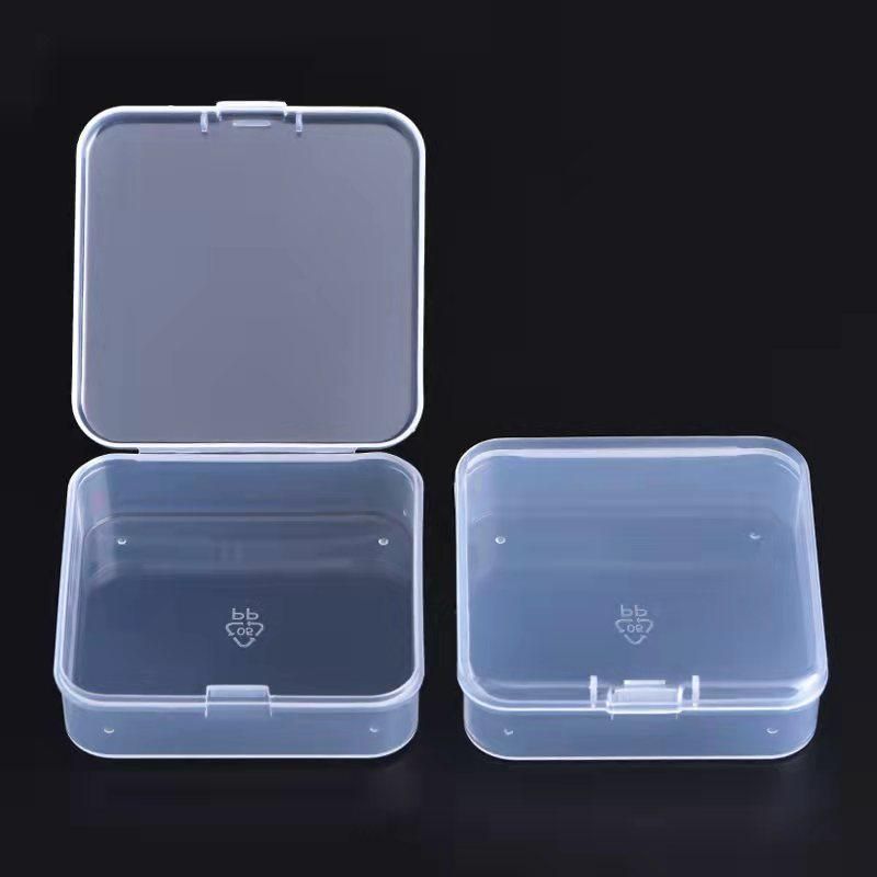 Square PP Clear Box with Lid Factory