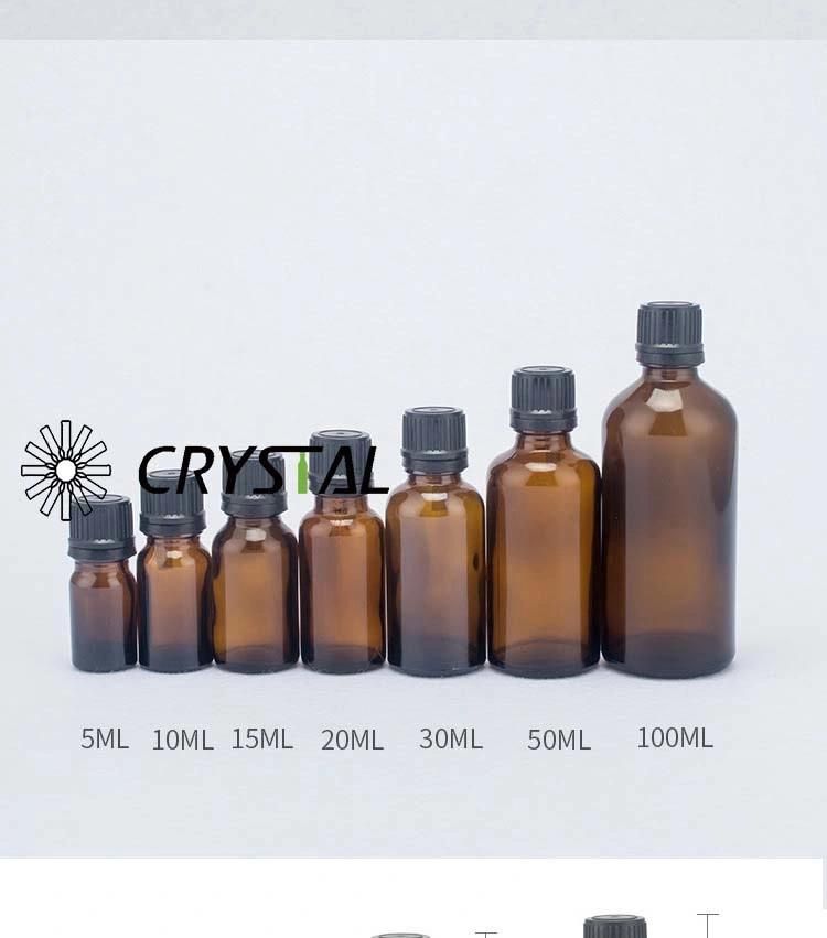 50ml Essential Oil Glass Bottles with Dropper Cap