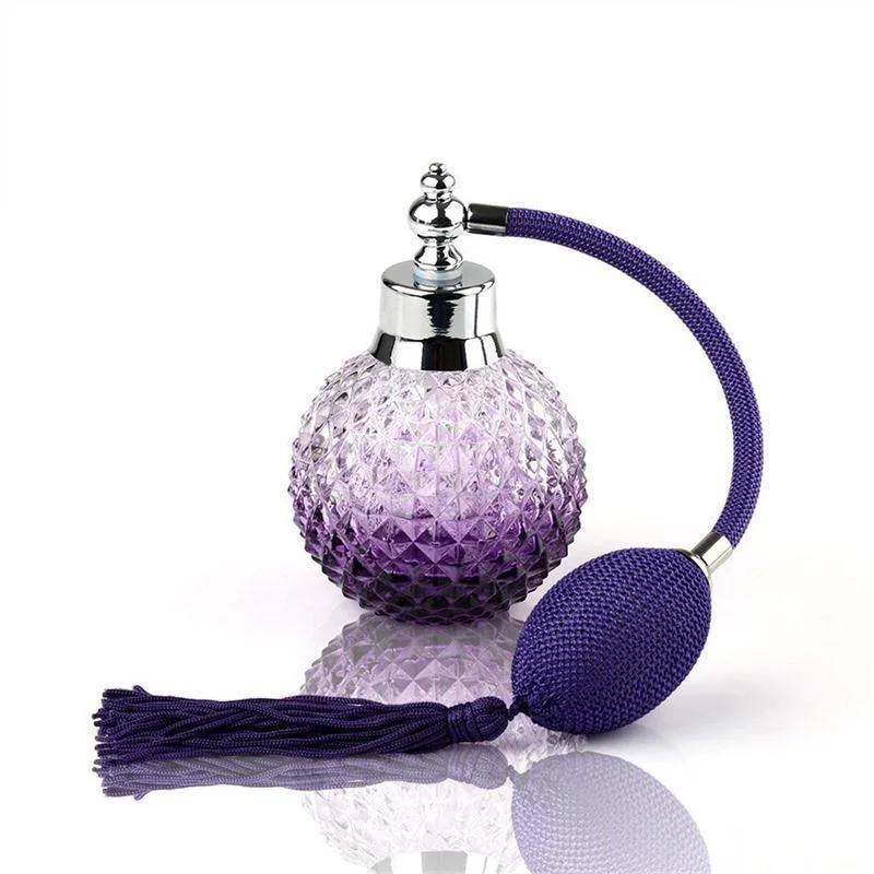 100ml Balloon Perfume Bottle Can Be Filled Perfume Bottle Retro Crystal Perfume Bottle Spray Empty