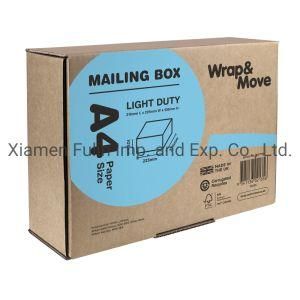 Patterned Design Custom Printed Cheap Cardboard Mailer Packaging Shipping Box