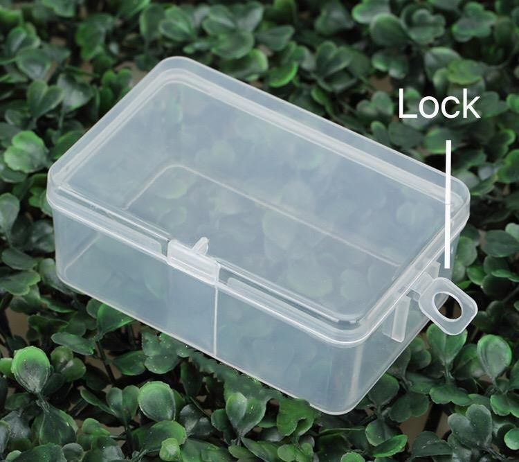 Small Customized Plastic Box with Folding Hook