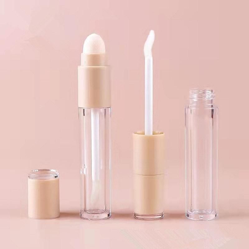 1ml 2ml 3ml Airless Liquid Foundation Tube Eyelash Tubes Lip Gloss Soft Tube Serum Dispenser Cosmetic Bottle Cream Tube with Sponge Brush Head