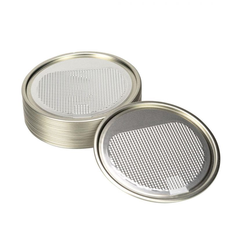 502# Easy Peel End Easy Peel off End Aluminum Foil Lid Aluminum Mason Jar Lid