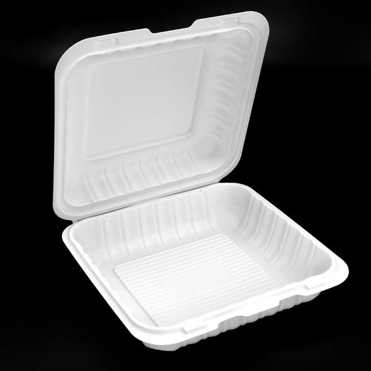 Delicate Blister Fast food Packaging Clamshell Boxes Plastic