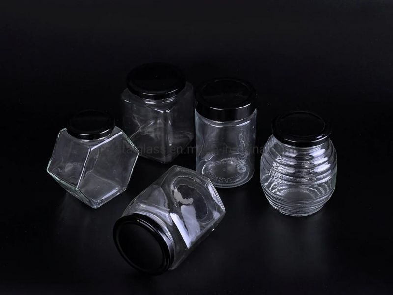 Food Grade Luxury Glass Small Bottom 100ml Glass Mini Jar