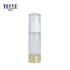 Premium Quality Skincare Packaging 35ml Gold Bottom Custom Airless Pump Bottle