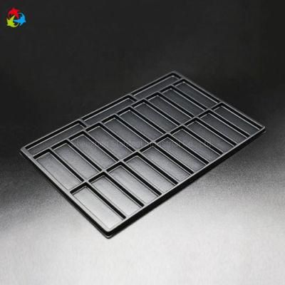 Customized Cosmetic Hard Black Plastic Trays