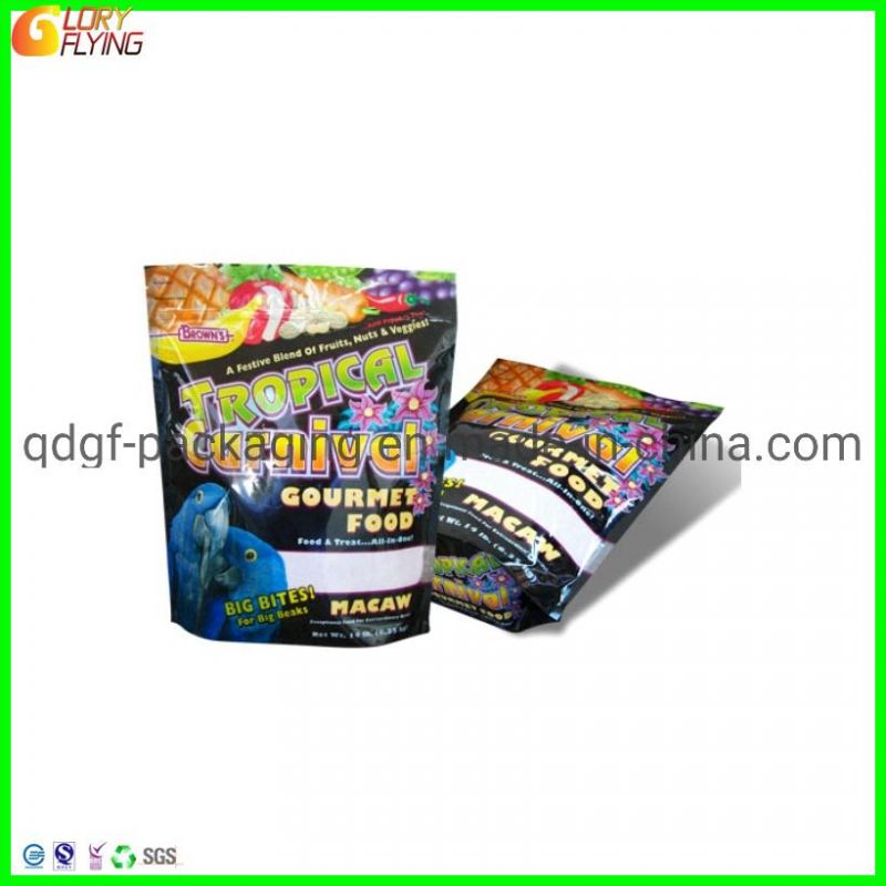 Food Packaging Zipper Bag with Gravure Printing Plastic Bag