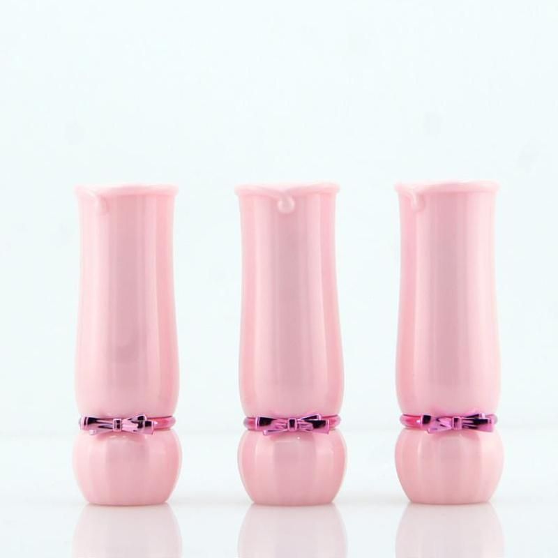 in Stock Ready to Ship 4.3G Cute New Design Empty Plastic Lipstick Tube Cosmetic Container Makeup Packing Lipstick Packaging