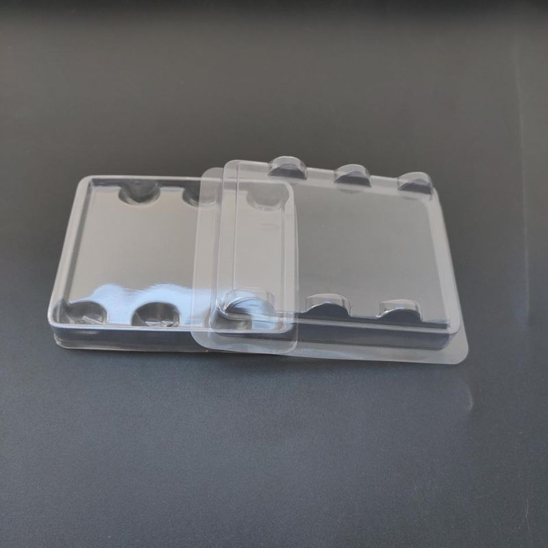 Plastic upper and down  Set Box Custom Cosmetic Packaging Tray