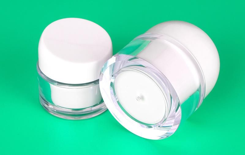 20ml 30ml 50ml PP Empty Clear Plastic Cream Jar for Skin Care Cream Body Lotion