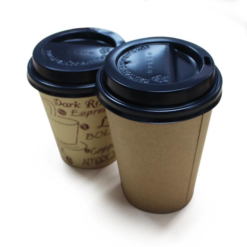 Custom Logo Printed Disposable Coffee Paper Cup