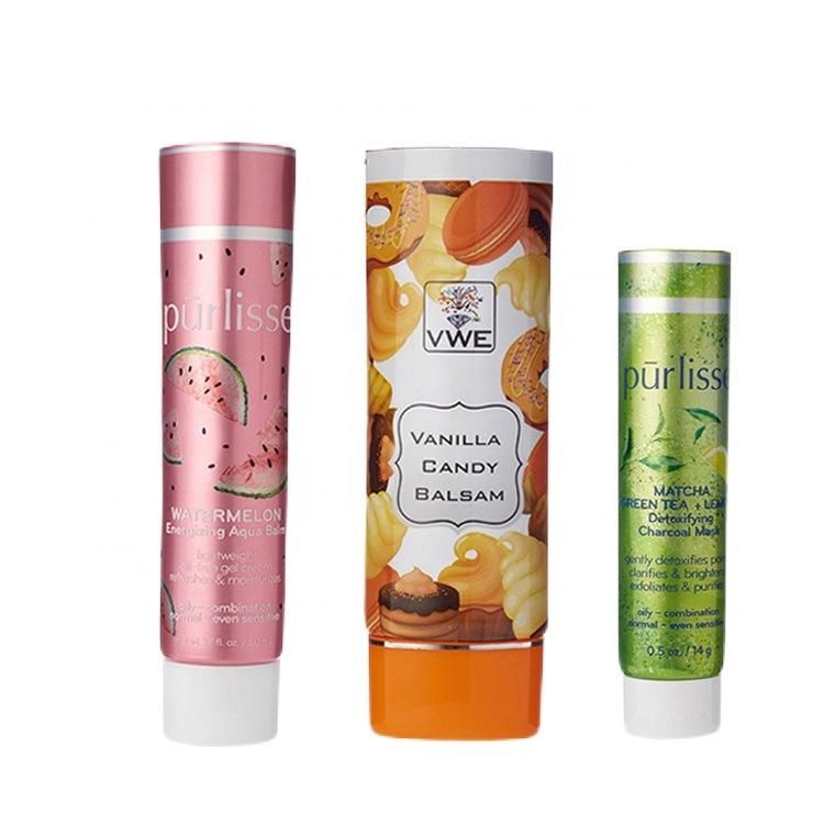 Hot Sale Empty Cosmetic Laminated Abl Tube with Octagonal Lid for Hand Cream