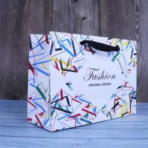 Customized Paper Color Printed Shopping Bag