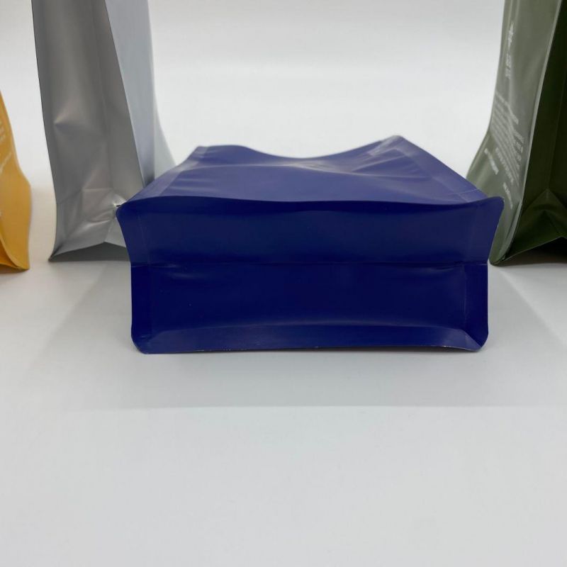 Stand up Plastic Packaging Bag with Flat Bottom