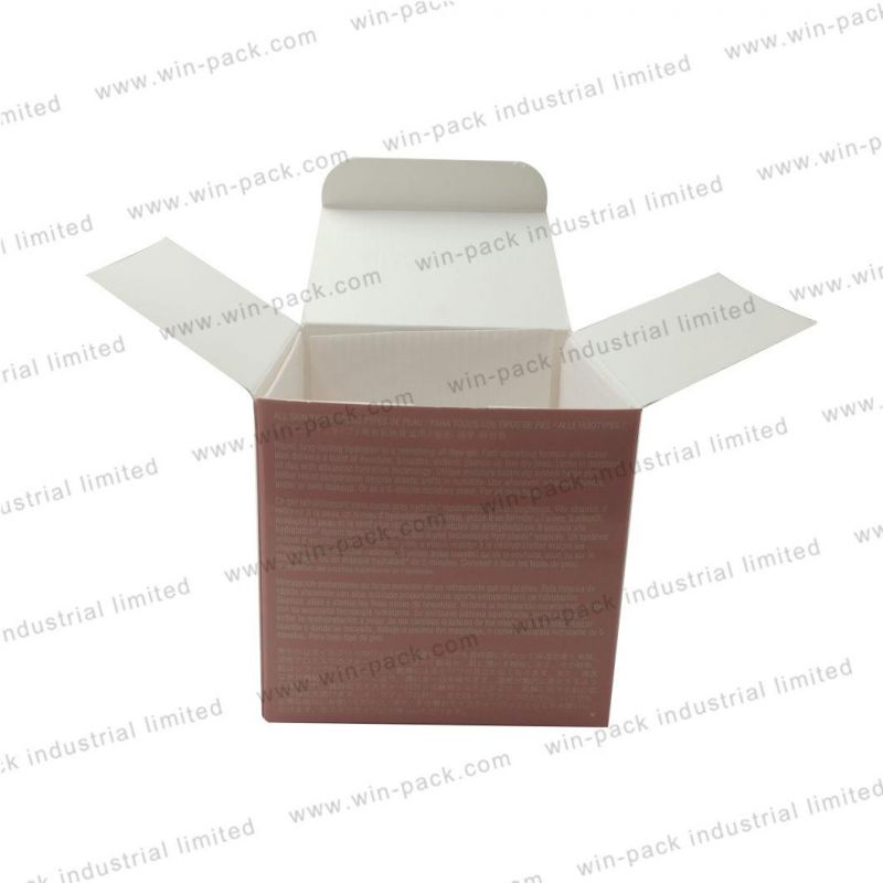 Winpack China Supply Cosmetic Bottle Paper Box for Cream Jar Packing
