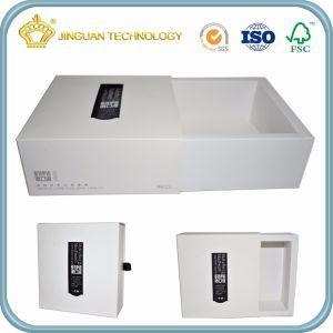 White Mat Printed Packaging Box (with drawer)