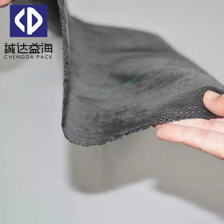 HDPE Black Woven Polypropylene Weed Control Fabric Mat in Roll Weed Mat Lower Price