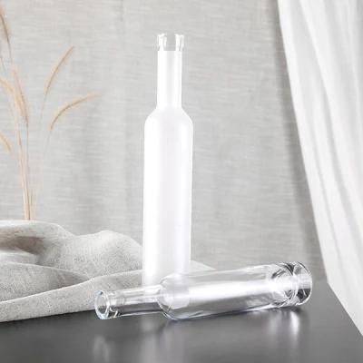 200ml Clear Ice Wine Glass Bottle with Cork Finish