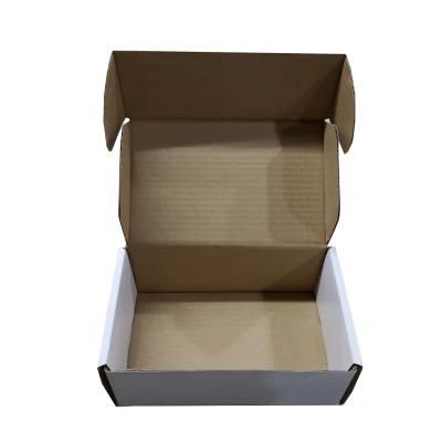 Recycle Single Black Color Printing Corrugated Shipping Box