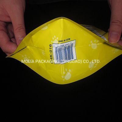 Hot Sale Good Seal Ability Reusable Stand up Pouch with Window and Zipper Food Grade Bag