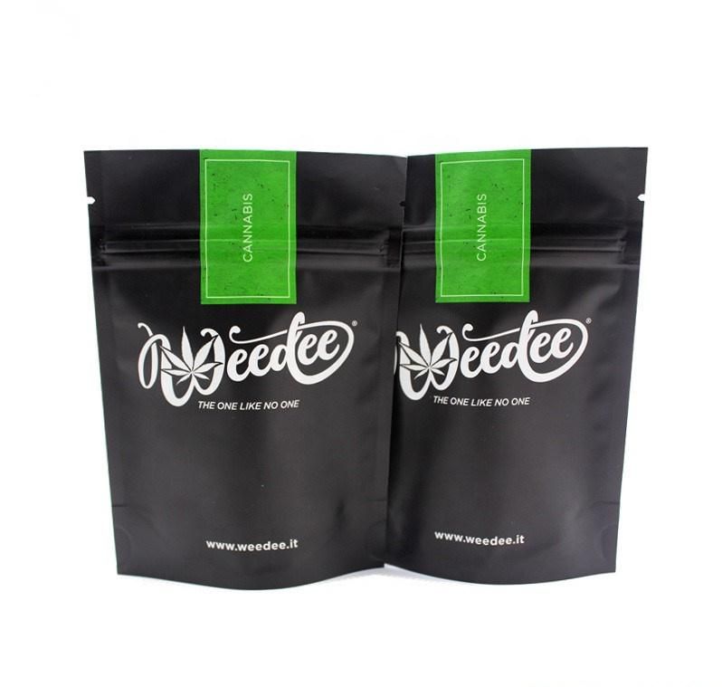 Custom Printed Plastic Material Stand up Pouch with Zipper/Tear Notches/Clear Windows
