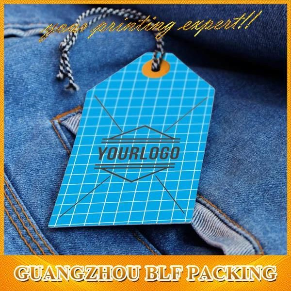 Custom Paper Cloth Tags (BLF-T090)