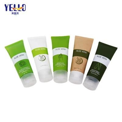 3oz Plastic Squeeze Tube, Sunscreen Cream Empty Tubes, PE Cosmetics Lotion Tube with Flip Top Cap