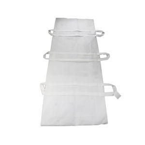 Straight Zipper White PVC Cheap Disposable Funeral Corpse Body Bag