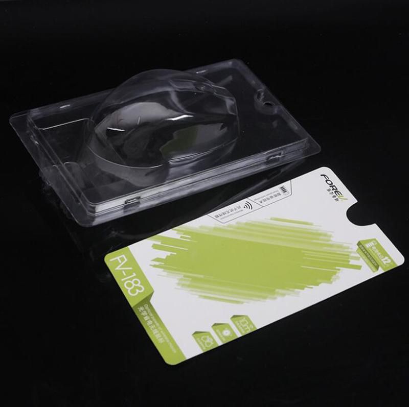 Custom ESD Plastic Mouse Packaging Plastic Clamshell Blister for Electronic Packing