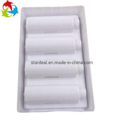 White Plastic Pet Packaging Tray for Makeup