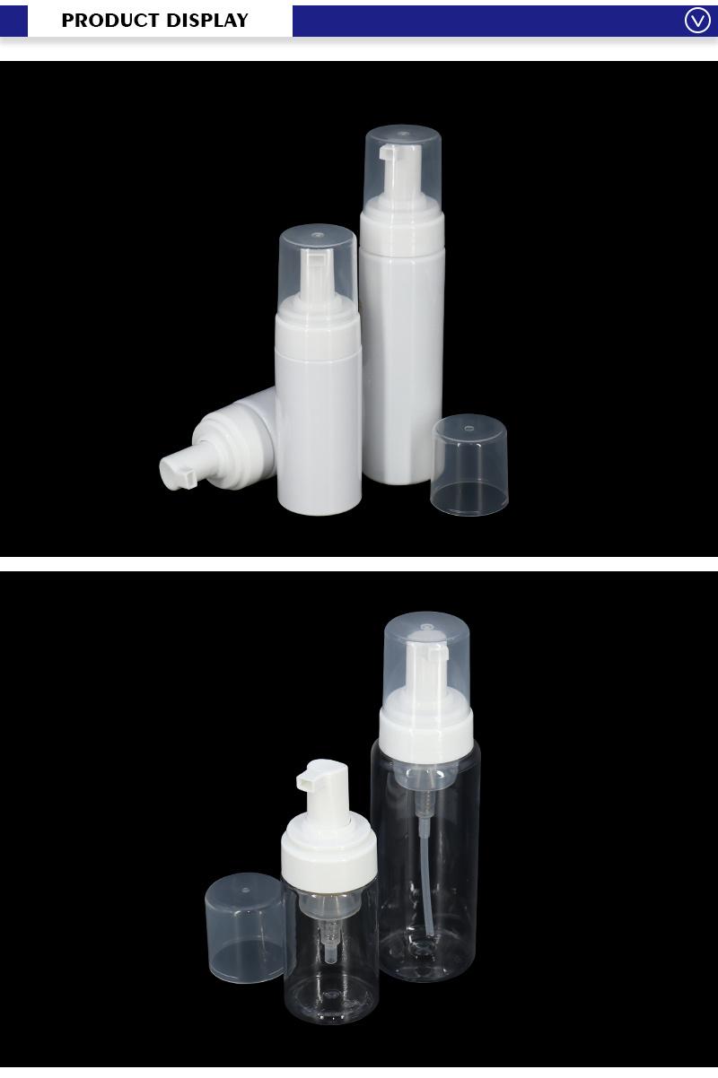 150ml 5oz Clear Plastic Foaming Hand Soap Dispenser Bottle Foam Pump Bottles