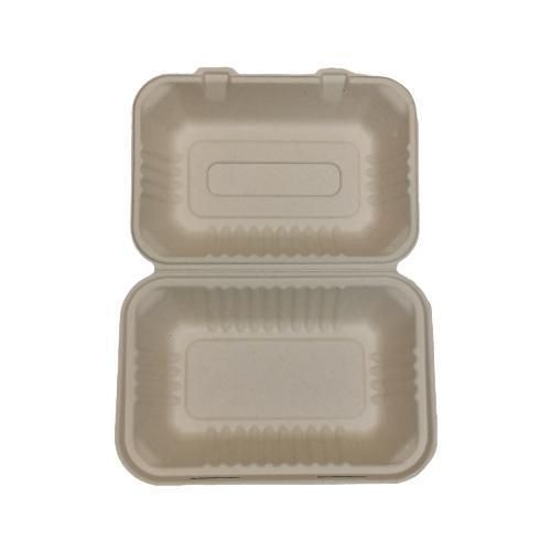 Hot Selling Bagasse Food Packaging Box 9 X 6 Inch
