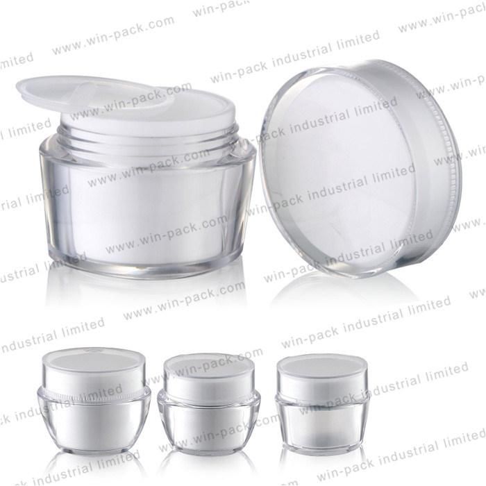 2020 Hot Sale Empty Acrylic Cosmetic Jar for Skincare Packing 30g 50g