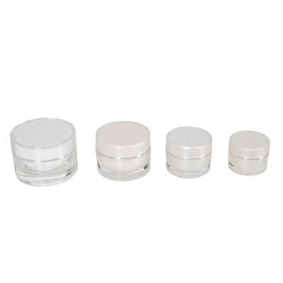 Luxury Cosmetic Containers 5g 10g 15g 20g 30g 50g Cosmetic Acrylic Plastic Cream Jar
