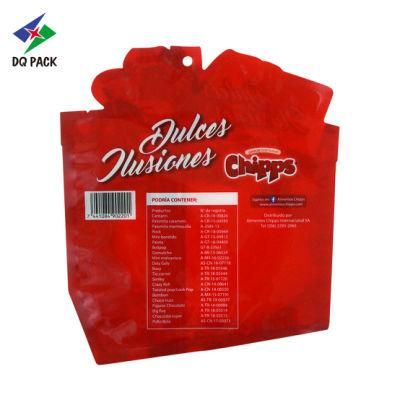 Dq Pack Custom Printed Mylar Bag Hot Selling Special Shape Candy Gift Bag