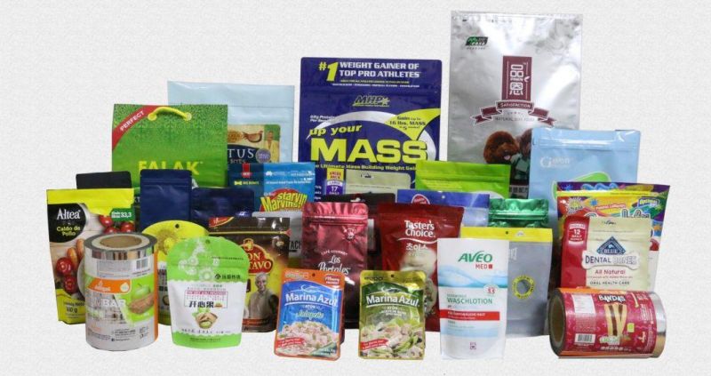 Food Pouches Customized Printed Plastic Packaging