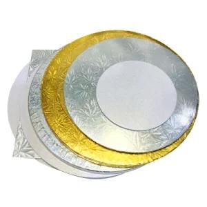 Round Square Cake Base Board Silver Golden Cake Board