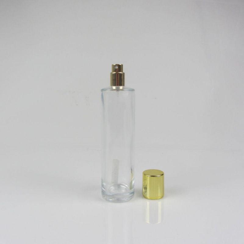 Empty Perfume Atomizer Clear Round Spray Glass Perfume Bottle with Sprayer