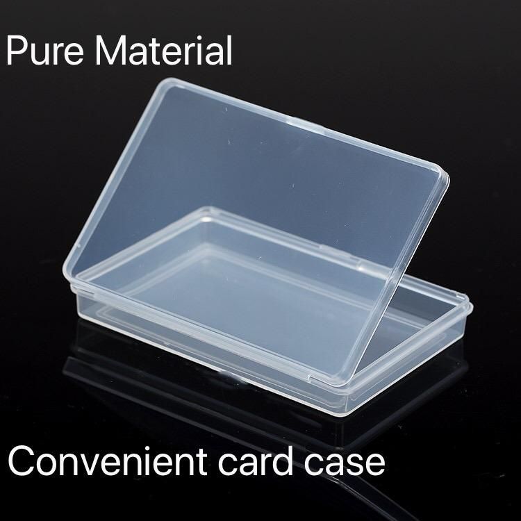 Cheapest Promotion Clear Plastic ID Business Card Case Holder