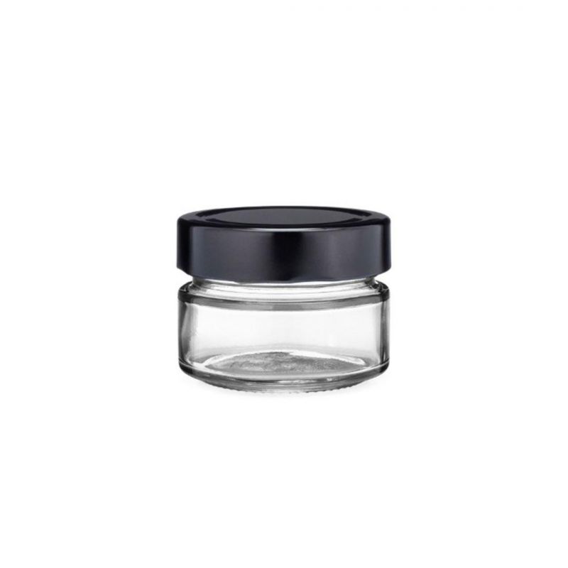 106ml 212ml 314ml 375ml 580ml Empty Ergo Food Grade Honey packaging Glass Jars with Deep Lids for Sauce Jam Canning Pickle