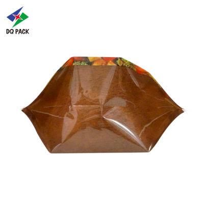 Dq Pack Custom Print Pouch Bag Packaging Large Capacity Zipper Pouch Wholesale Stanfd up Zipper Pouch for Rice Packaging