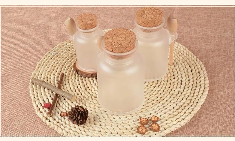 Cosmetic Bottle100g ABS Round Bath Salt Bottle