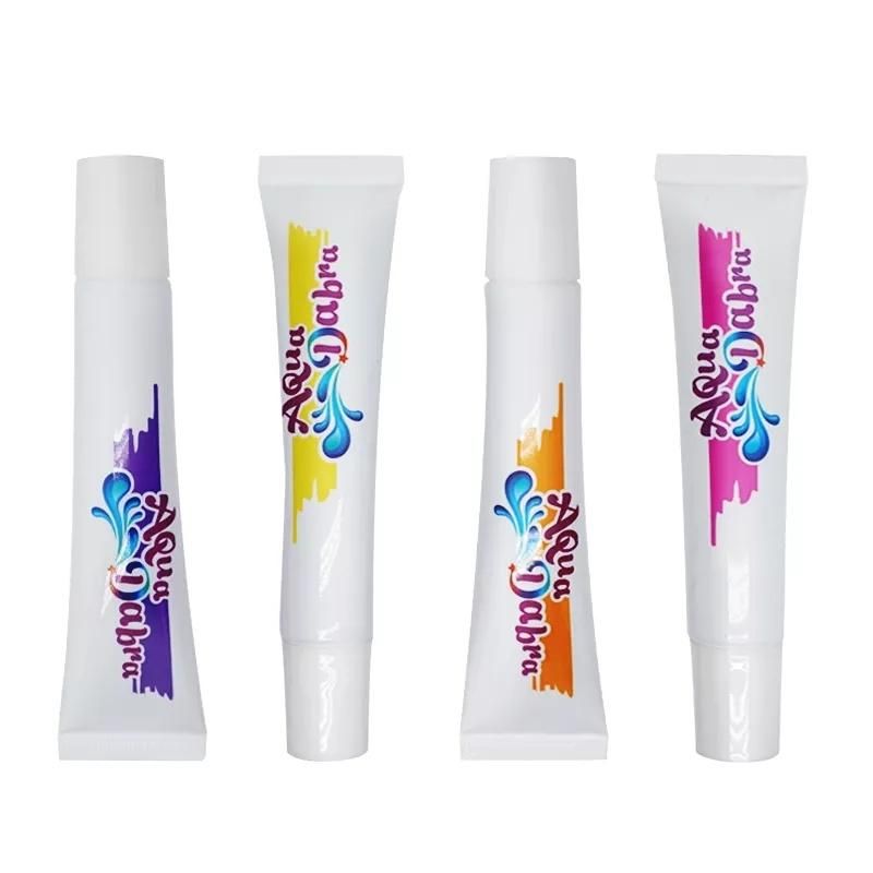 Whitening Cream Cosmetic Plastic Tube Packaging with Long Nozzle 6g