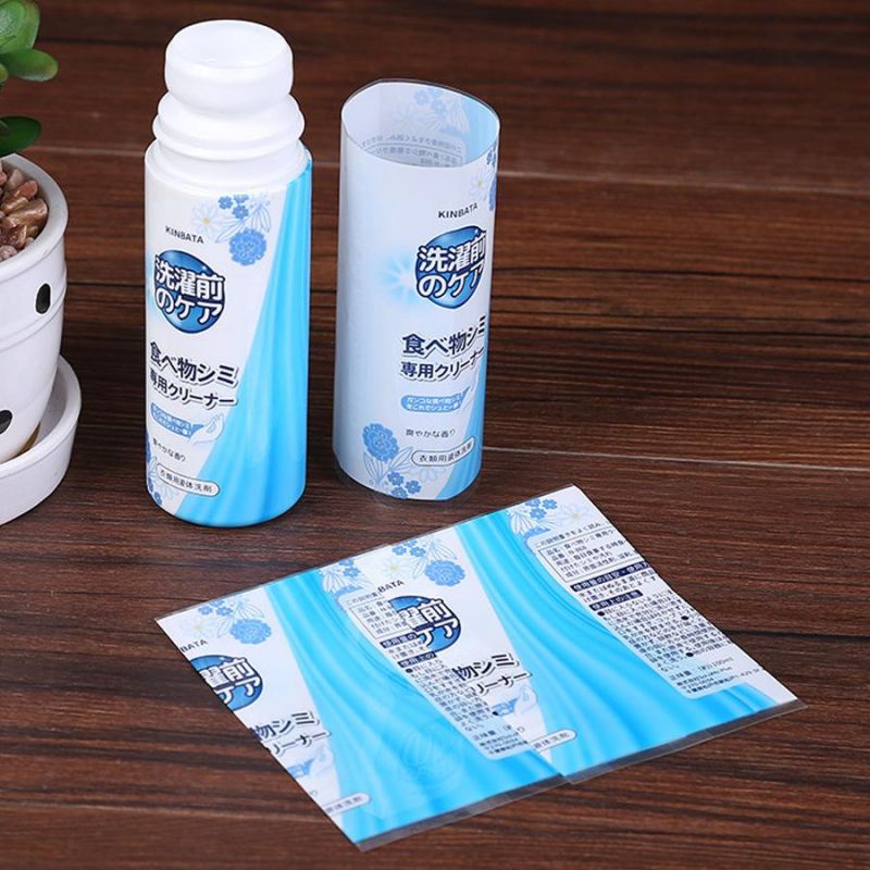 Beverage Plastic PVC Shrink Sleeve Wrap Bottles Labels