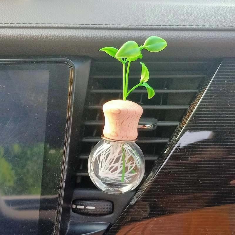 Car Air Vent Clip Empty Bottle Air Conditioning Vent Decoration Accessories Car Clip Interior Air Vent Decor