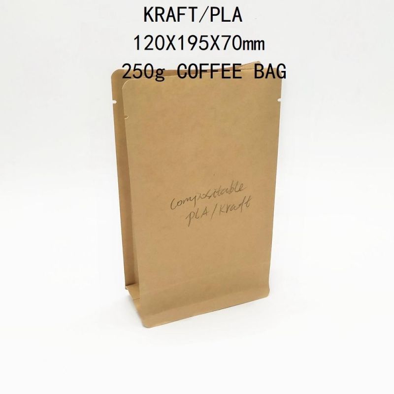 Corn Starch PLA Coffee Bag Environment-Friendly Printing PLA Coffee Bags