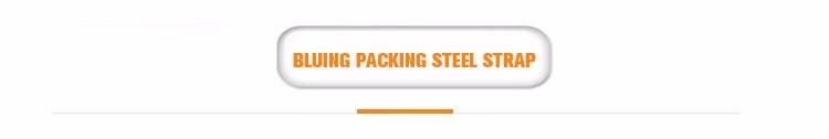 Galvanized Painted Steel Banding Strap Pack Steel Strapping Metal Packing Belt Steel Strap