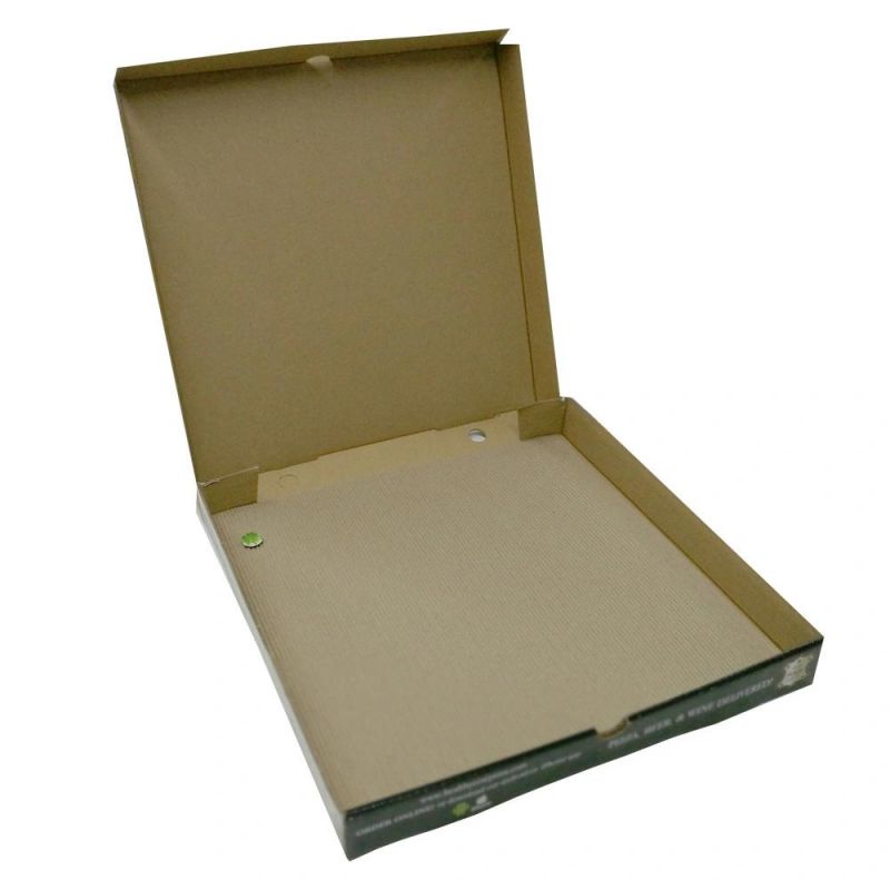 China Suppliers Free Sample Cheap Eco-Friendly Pizza Box with Custom Size Logo